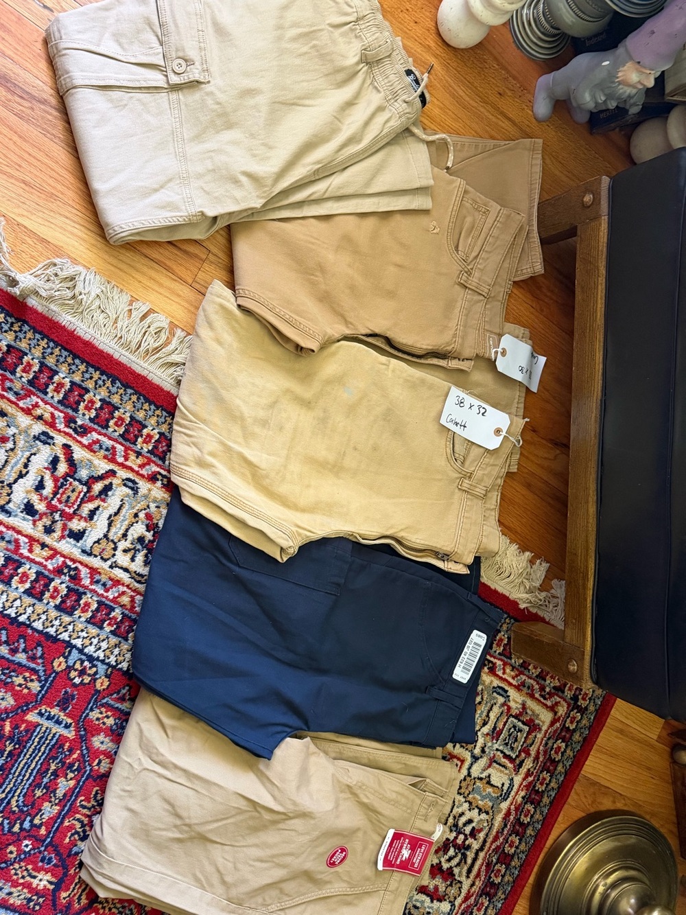Men's Work Pant Lot, Carhartt, Levi- Lot Or Four XL 36/30, 38/30
